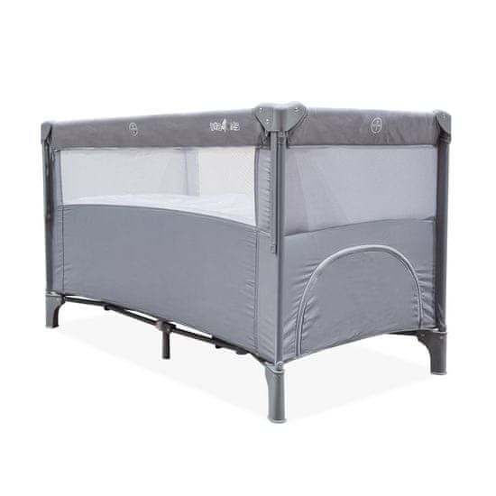 Aga4Kids Potovalna posteljica MR6668 Grey