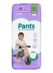 Double Care hlačne plenice, Junior 12-17 kg, 48/1