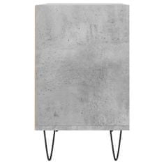 Vidaxl TV omarica betonsko siva 69,5x30x50 cm inženirski les