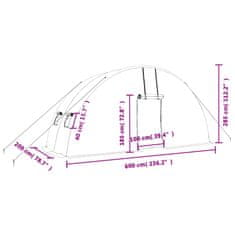 Vidaxl Rastlinjak z jeklenim ogrodjem zelen 12 m² 6x2x2,85 m