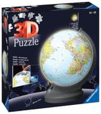 Ravensburger Puzzle 3D - Svetleči globus 540 kosov