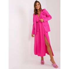 ITALY MODA Ženska jakna BECKA temno rožnata DHJ-MA-7162.09_399567 2XL