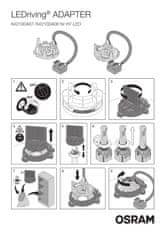 Osram montažni adapter 64210DA07 za NIGHT BREAKER LED H7-LED