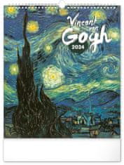 Stenski koledar 2024: Vincent van Gogh, 30 × 34 cm