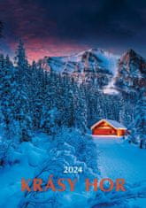 Koledar 2024 Lepota gora, stenski koledar