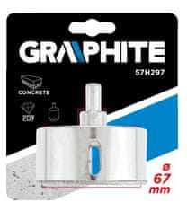 Graphite Diamantni sveder za kamenino 67 mm