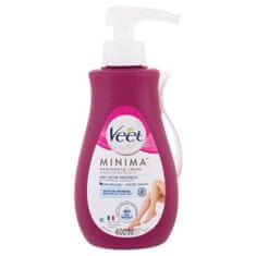 Veet Minima Hair Removal Cream Sensitive Skin depilacijska krema za občutljivo kožo 400 ml za ženske