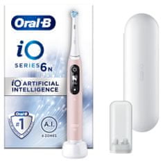 Oral-B iO6n električna zobna ščetka, roza