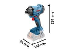 BOSCH Professional Akumulatorski vrtalni vijačnik GSR 180-LI + akumulatorski udarni vijačnik GDR 18V-160 + 2 bateriji 2,0 Ah (0615990M8J)