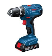 BOSCH Professional Akumulatorski vrtalni vijačnik GSR 180-LI + akumulatorski udarni vijačnik GDR 18V-160 + 2 bateriji 2,0 Ah (0615990M8J)