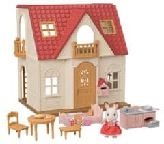 Sylvanian Families Osnovna hiša z rdečo streho nova