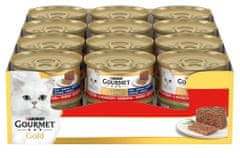 Gourmet Gold pašteta z govedino, 24 x 85 g