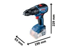 BOSCH Professional Akumulatorski kotni brusilnik GWS 18V-10 + akumulatorski kombinirani vijačnik GSB 18V-50 + 1x baterija 2,0 Ah + 1x baterija 5,0 Ah + XL-BOXX (0615990M9K)