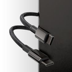 BASEUS Kabel USB-C - Hitro polnjenje USB-C 100W 2m - ves črn