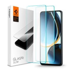 slomart Spigen glas.tr slim 2-pack oneplus nord ce 3 lite 5g prozoren