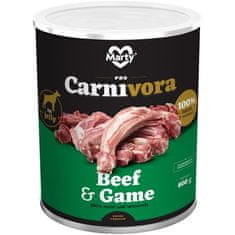 MARTY cons. za pse ProCarnivora-animal+beef 800 g