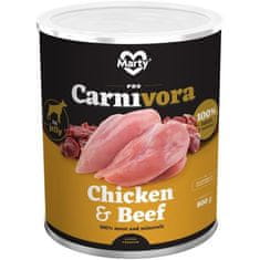 MARTY cons. za pse ProCarnivora-chicken+beef 800 g