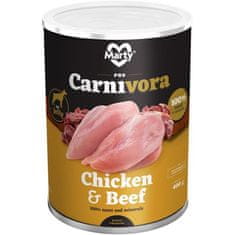 MARTY cons. za pse ProCarnivora-chicken+beef 400 g