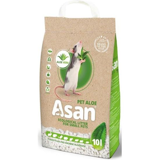 Asan Stelja za glodavce. Pet Aloe 10l / 2kg