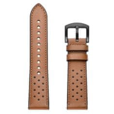 Tech-protect Leather pašček za Samsung Galaxy Watch 4 / 5 / 5 Pro / 6, brown