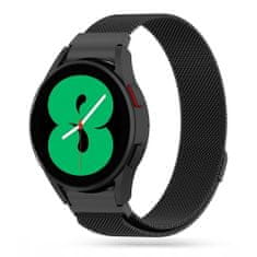 Tech-protect Milanese pašček za Samsung Galaxy Watch 4 / 5 / 5 Pro / 6, black