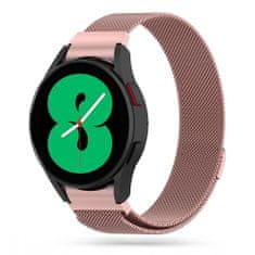 Tech-protect Milanese pašček za Samsung Galaxy Watch 4 / 5 / 5 Pro / 6, rose gold