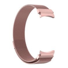 Tech-protect Milanese pašček za Samsung Galaxy Watch 4 / 5 / 5 Pro / 6, rose gold