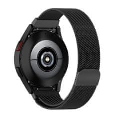 Tech-protect Milanese pašček za Samsung Galaxy Watch 4 / 5 / 5 Pro / 6, black