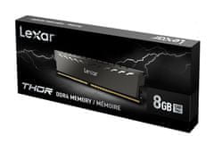 Lexar THOR DDR4 8GB UDIMM 3200MHz CL16 XMP 2.0 - Hladilnik, črna