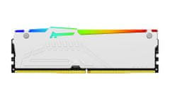 Kingston FURY Beast White DDR5 32GB (Kit 2x16GB) 6000MT/s DIMM CL36 RGB EXPO