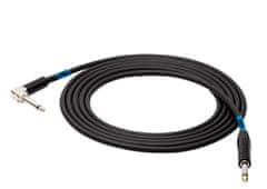 slomart ssq jmpjmk2 ss-1440 kabel jack mono - jack mono (kot 90 stopinj) 2 m črn