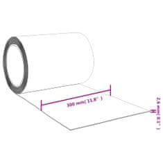 Vidaxl Zavesa za vrata modra 300 mm x 2,6 mm 10 m PVC