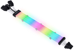 Lian Li Strimer Plus V2 12VHPWR kabel za grafično kartico, 3x 8 v 16-Pin, 8 LED, 335mm, RGB (PW168-8PV2)