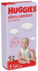 Huggies Ultra Comfort 4 Jumbo plenice, 50 kosov