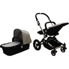 Euro Baby Pram baobao srebrni standard