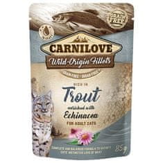 Carnilove Kapsule Cat. Bogata s postrvjo, obogatena z ehinacejo 85 g