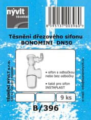 TĚSNĚNÍ NÝVLT s.r.o. Tesnilo sifona za umivalnik BONOMINI komplet 9 kosov. B/396