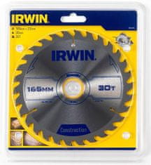 Irwin žaginega lista. SK 165x2,5x30/20/16 z30 IRWIN