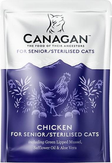 Canagan Kapsule Cat. Senior/Sterilised - piščanec 85 g