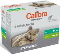 Calibra Cat pocket Premium Steril. multipack 12x100g