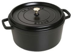 shumee Kulatý litinový hrnec STAUB 40509-863-0 - černý 8,35l