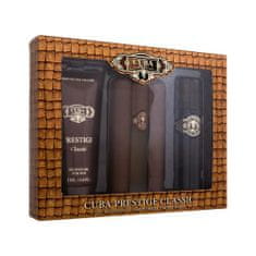 Cuba Prestige Set toaletna voda 90 ml + gel za prhanje 200 ml + vodica po britju 100 ml za moške