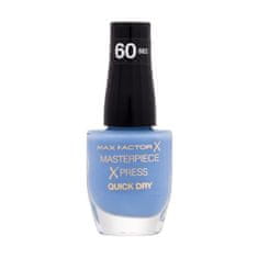 Max Factor Masterpiece Xpress Quick Dry hitro sušeči lak za nohte 8 ml Odtenek 855 blue me away