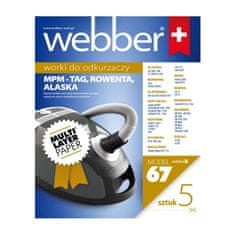 Webber Vrečke MPM-tag,ROW-Gimini,ALLASK x 5sz