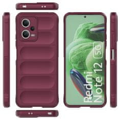 MG Magic Shield ovitek za Xiaomi Redmi Note 12 5G / Poco X5 5G, bordo