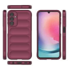 MG Magic Shield ovitek za Samsung Galaxy A24 4G, bordo