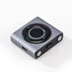 PRO Bluetooth avdio oddajnik AUX oddajnik-sprejemnik za avto TV siva