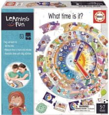 Učna uganka + igra Učenje je zabavno: koliko je ura?