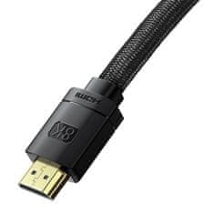 BASEUS Kabel HDMI na HDMI visoke ločljivosti 1,5 m, 8K (črn)