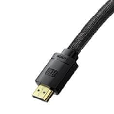 BASEUS Baseus High Definition Series HDMI 2.1 cable, 8K 60Hz, 3D, HDR, 48Gbps, 3m (black)